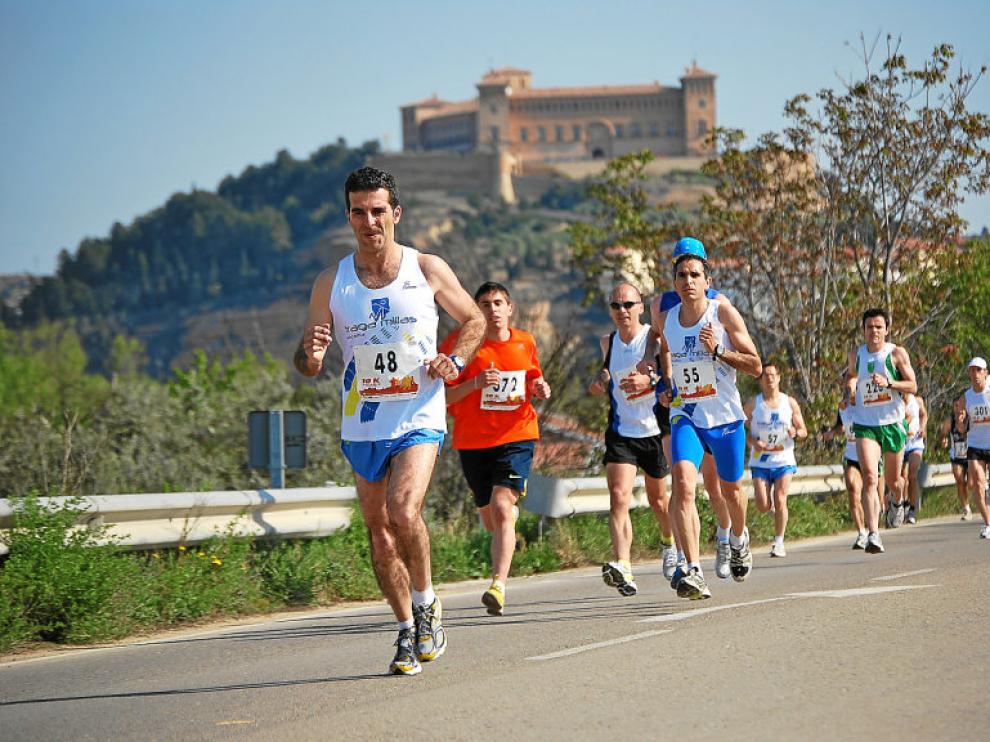 Alcañiz celebra todos los años una carrera 10k.
