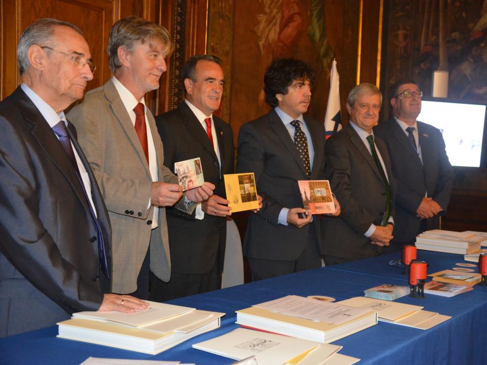 Presentación de la exposición en el Palacio de Sástago.