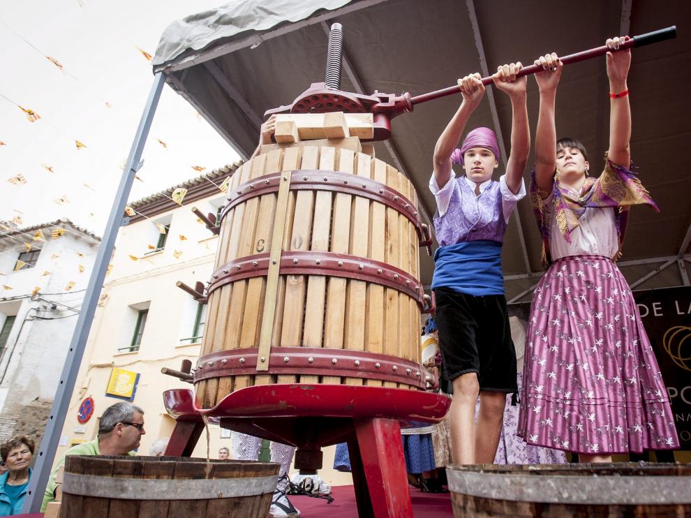 Fiesta de la vendimia en la DO Campo de Borja