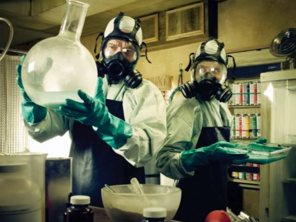 Laboratorio de la serie 'Breaking Bad'