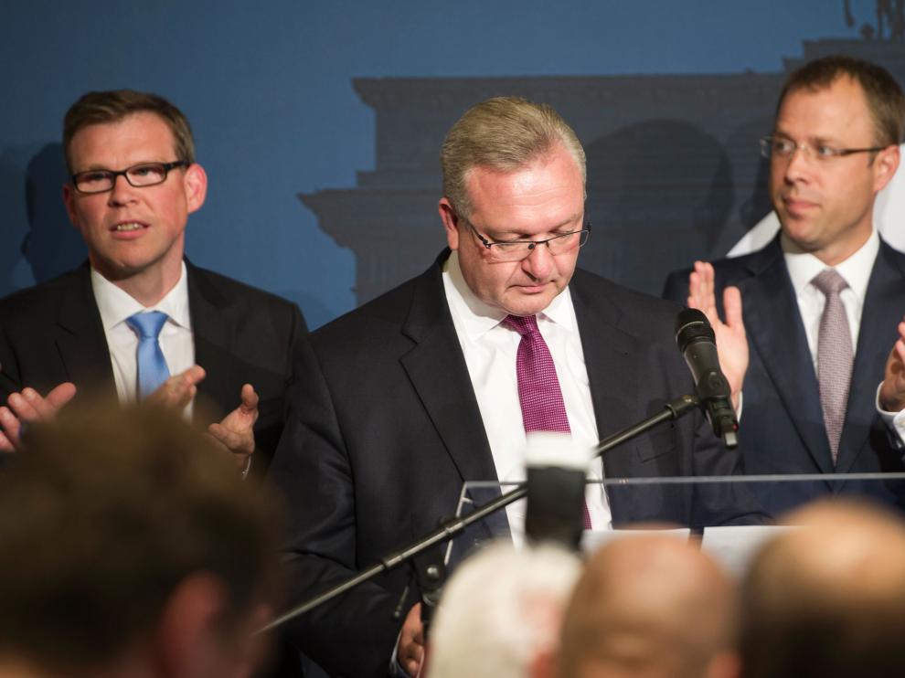 Frank Henkel, candidato de la CDU de Merkel en Berlín