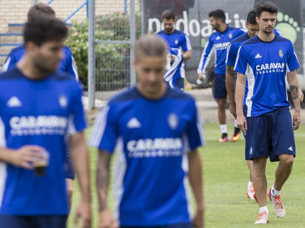 Morán, en la Ciudad Deportiva.