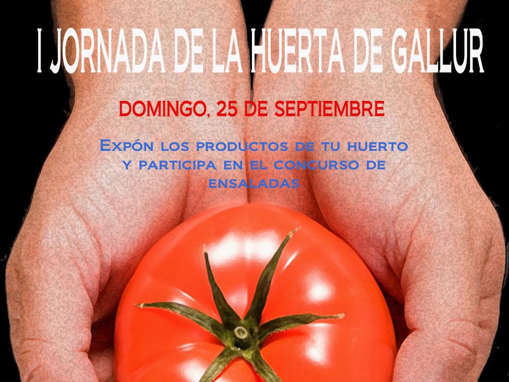 La I Jornada de la Huerta de Gallur será este domingo, a partir de las 11.00 horas. Ayto Gallur