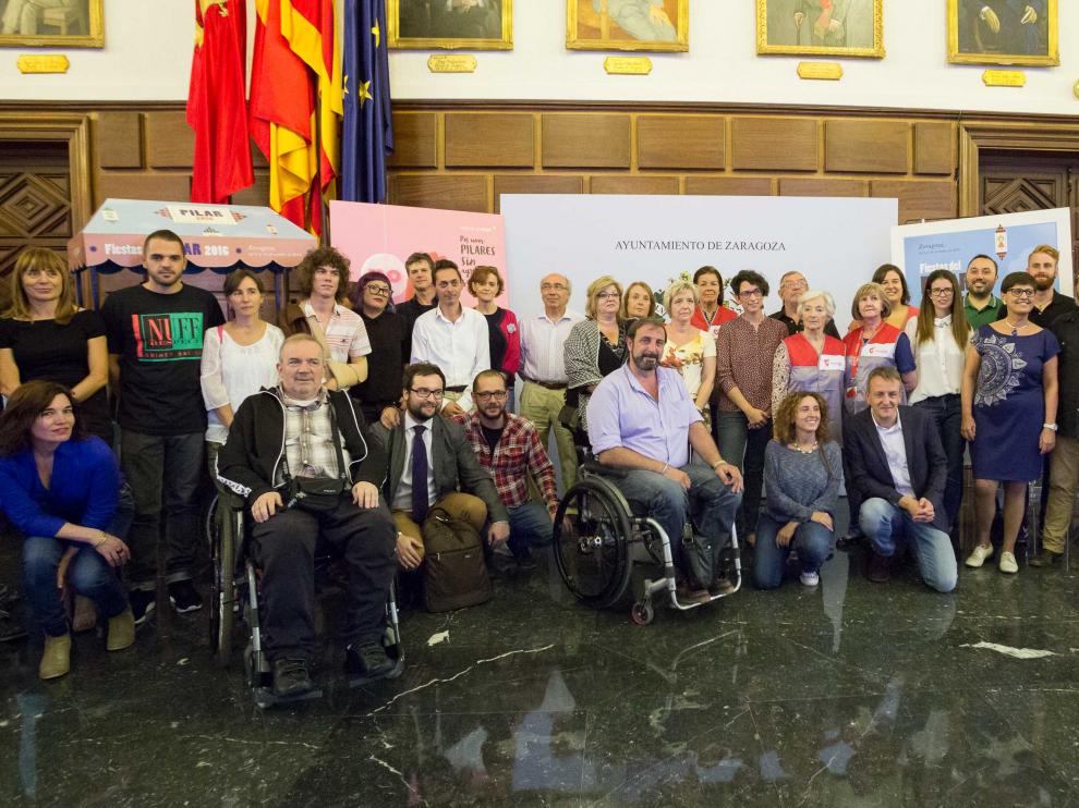 Presentación de las fiestas del Pilar de Zaragoza