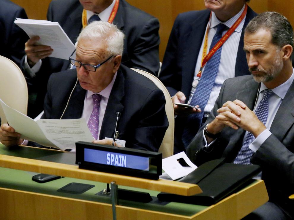 El rey Felipe VI interviene en la cumbre de la ONU
