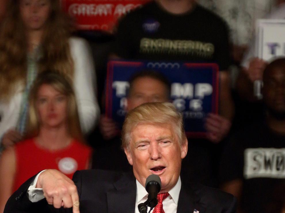 Donald Trump en una imagen de archivo.