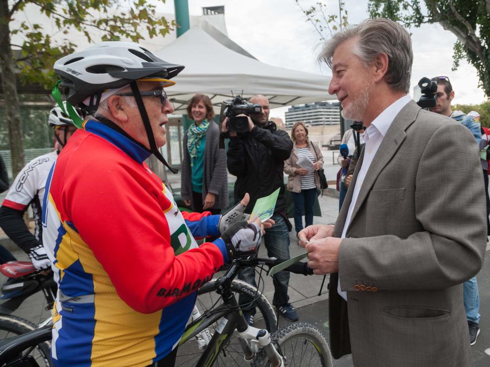 Desayuno gratis para quienes se desplazan en bicicleta por Zaragoza