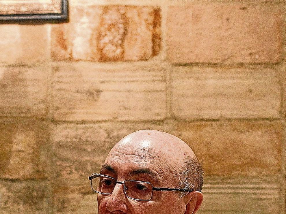 Luis Roldán, en una foto de 2013 durante una entrevista.