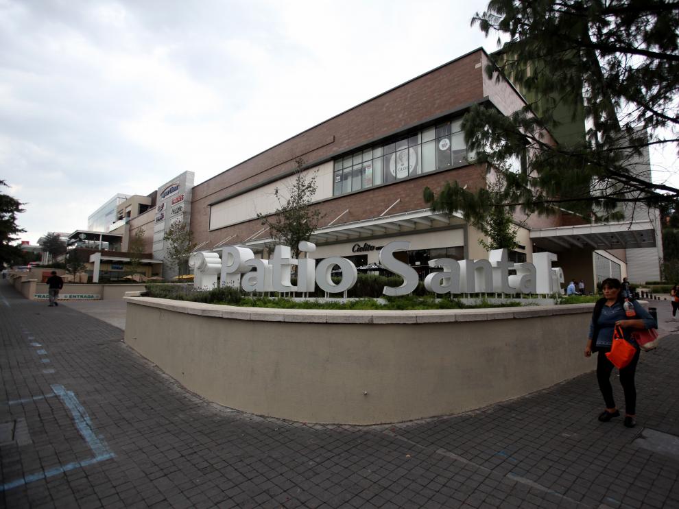 Centro comercial que visitó María Villar antes de ser secuestrada.