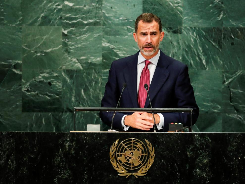 El Monarca, en la ONU
