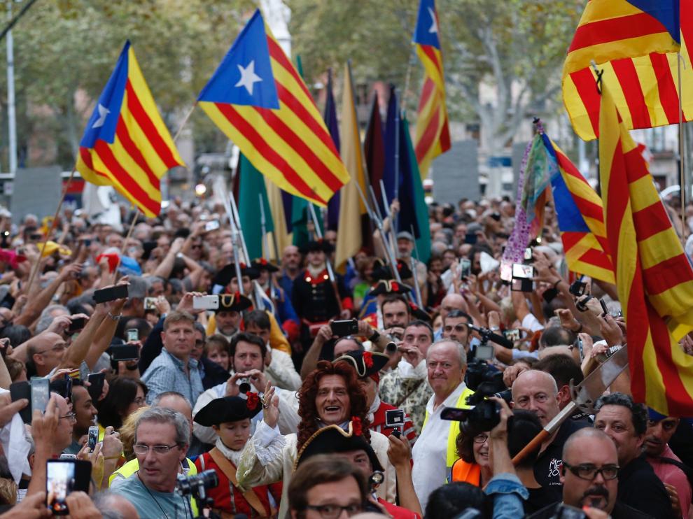 Se mantiene el empate técnico entre el 'sí' y el 'no' a la independencia de Cataluña.