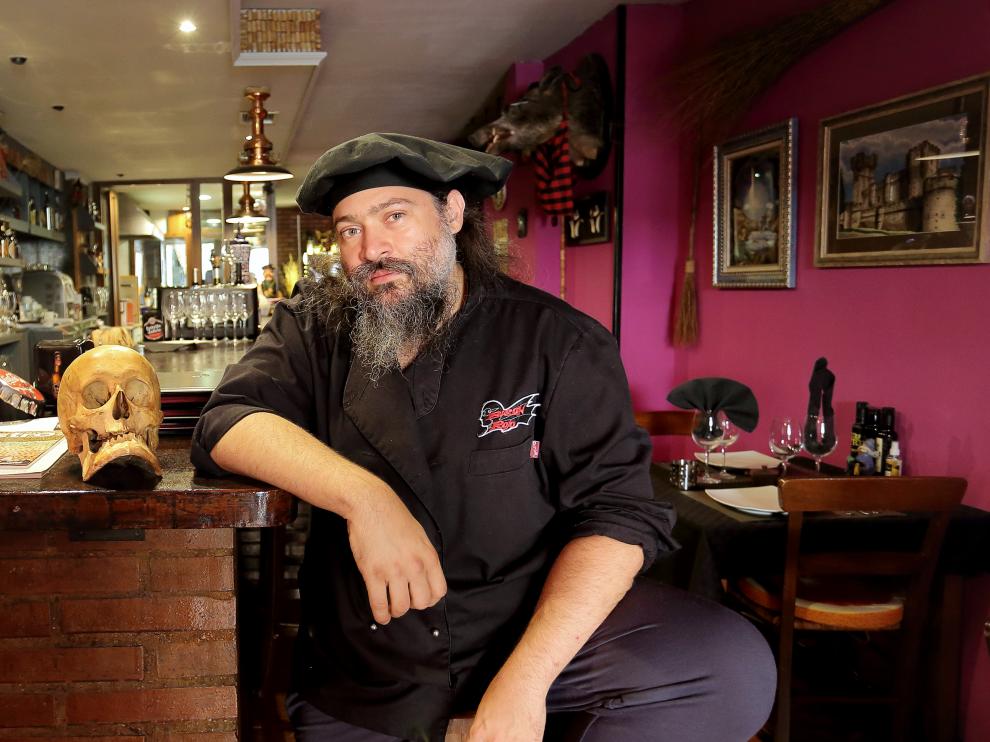 El chef zaragozano Joan Rosell