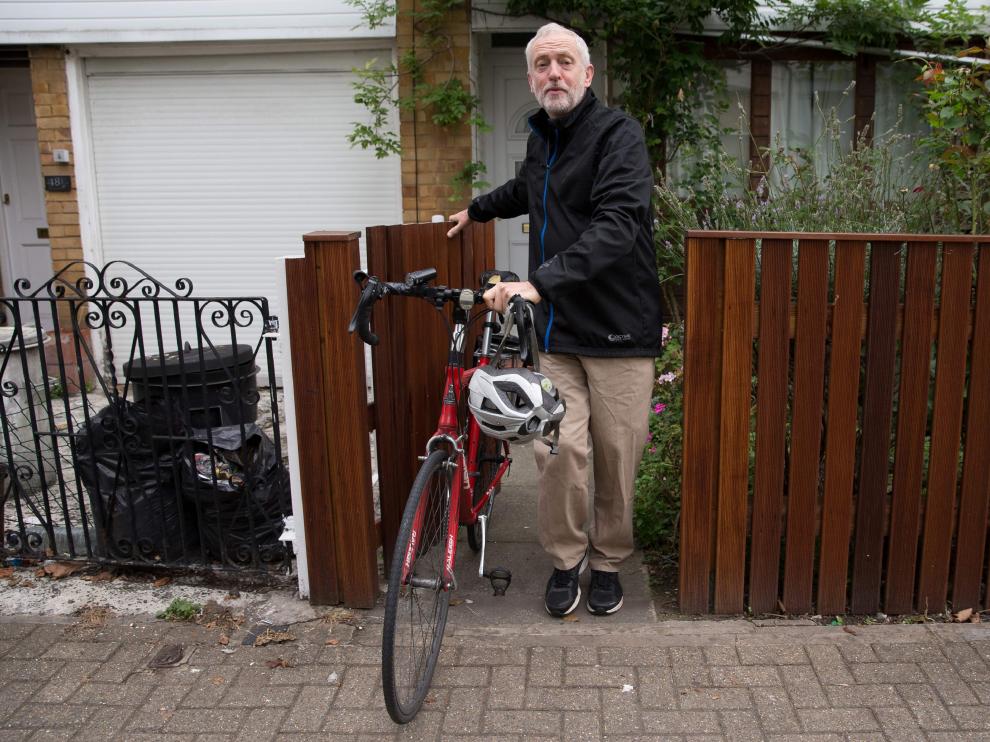 Corbyn, elegido por primera vez el 12 de septiembre de 2015 con el voto arrollador de las bases.