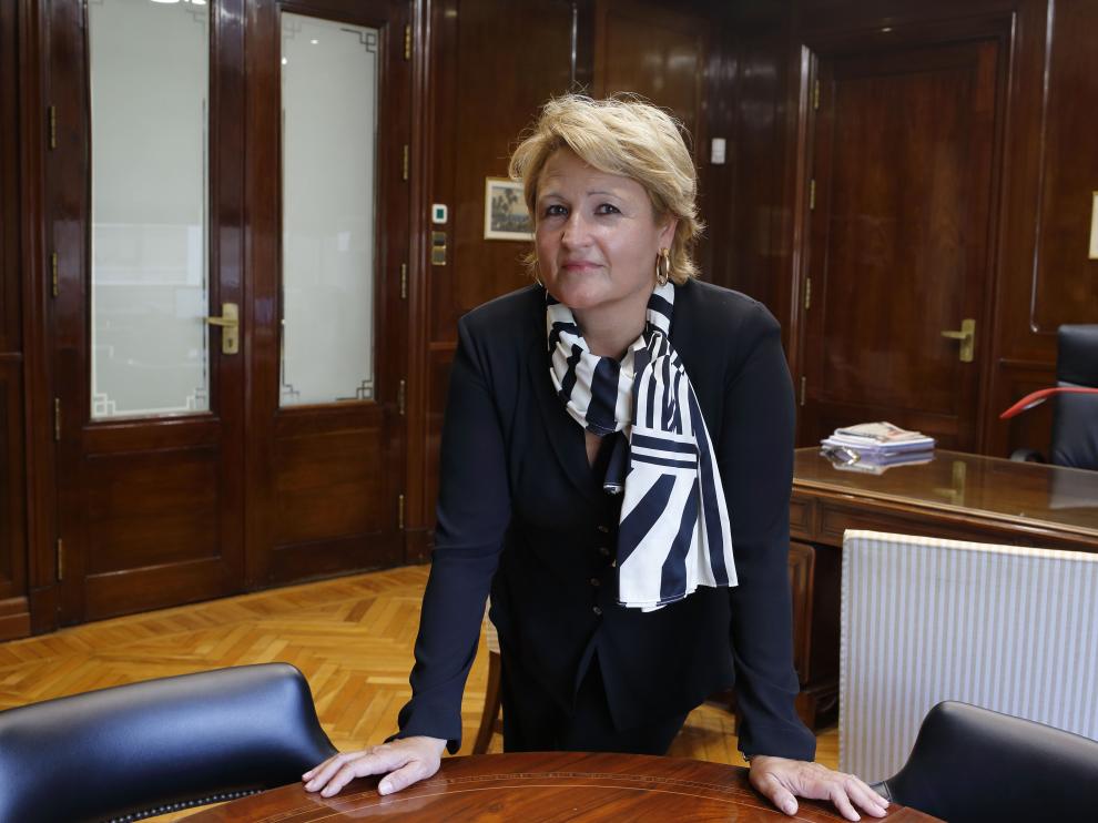 Teresa Ruiz, directora comercial de Banca Privada en Banco Santander Aragón, Navarra y La Rioja.