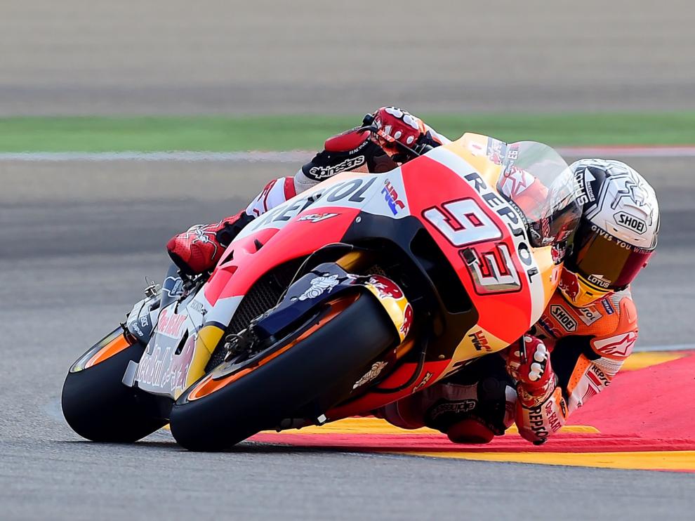 Marc Márquez, en Motorland.