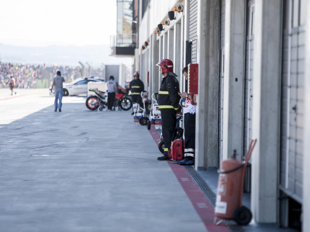 Bomberos, listos para cualquier emergencia.