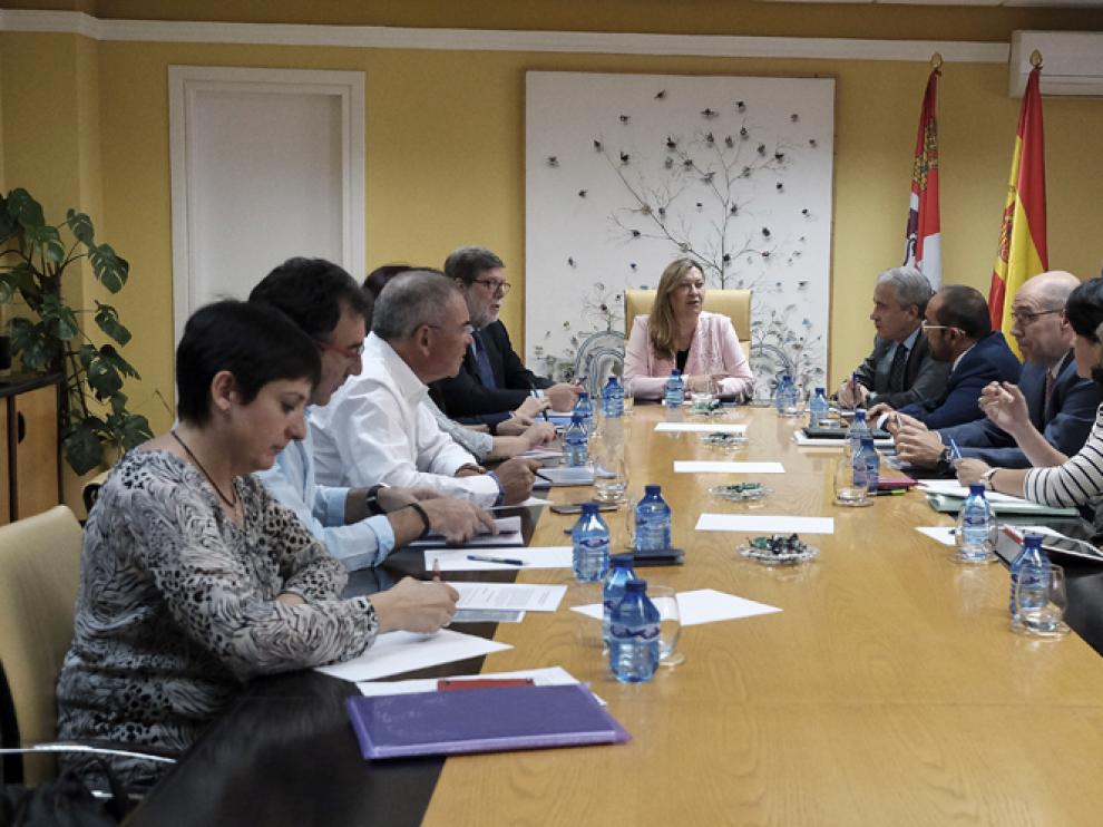 Reunión para la elaboración del Plan de Dinamización de Soria