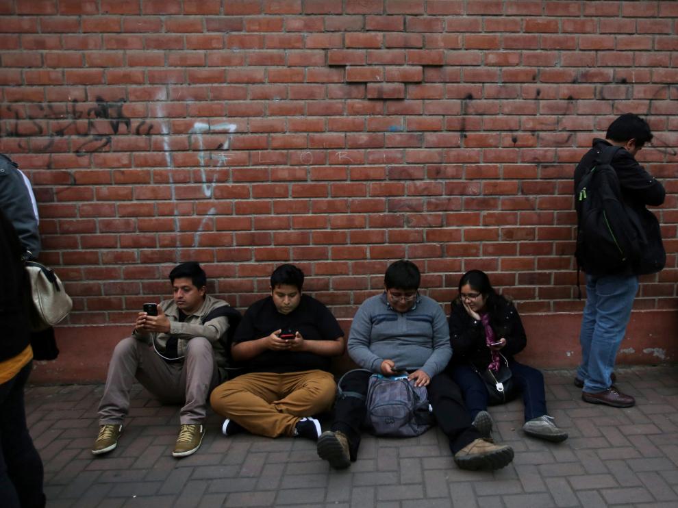 Jugadores del popular juego en Perú