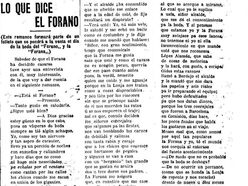 El Forano habla sobre su próxima boda: "En La Lonja nos tratan como a cosas despreciables"