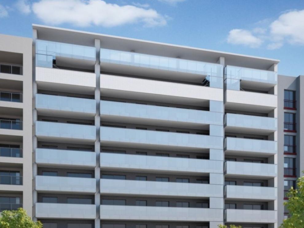 Proyecto del Grupo Brial en un terreno de la Sareb en la avenida de Cataluña.