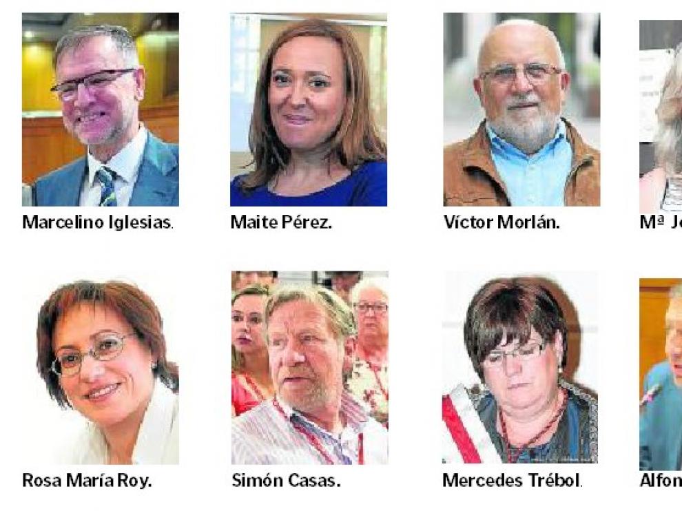 Los 8 aragoneses, además de Lambán, Sumelzo y Pérez Anadón, con derecho a voto en el comité federal del PSOE.