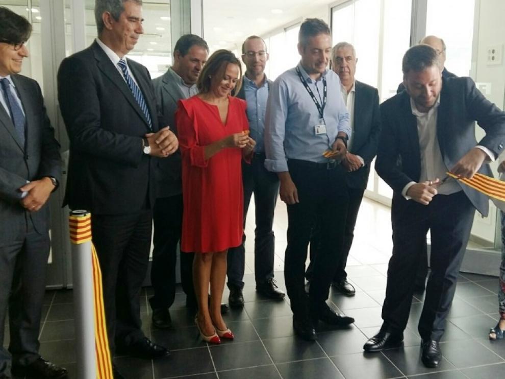 Inauguración de la escuela de pilotos del Aeropuerto de Teruel.