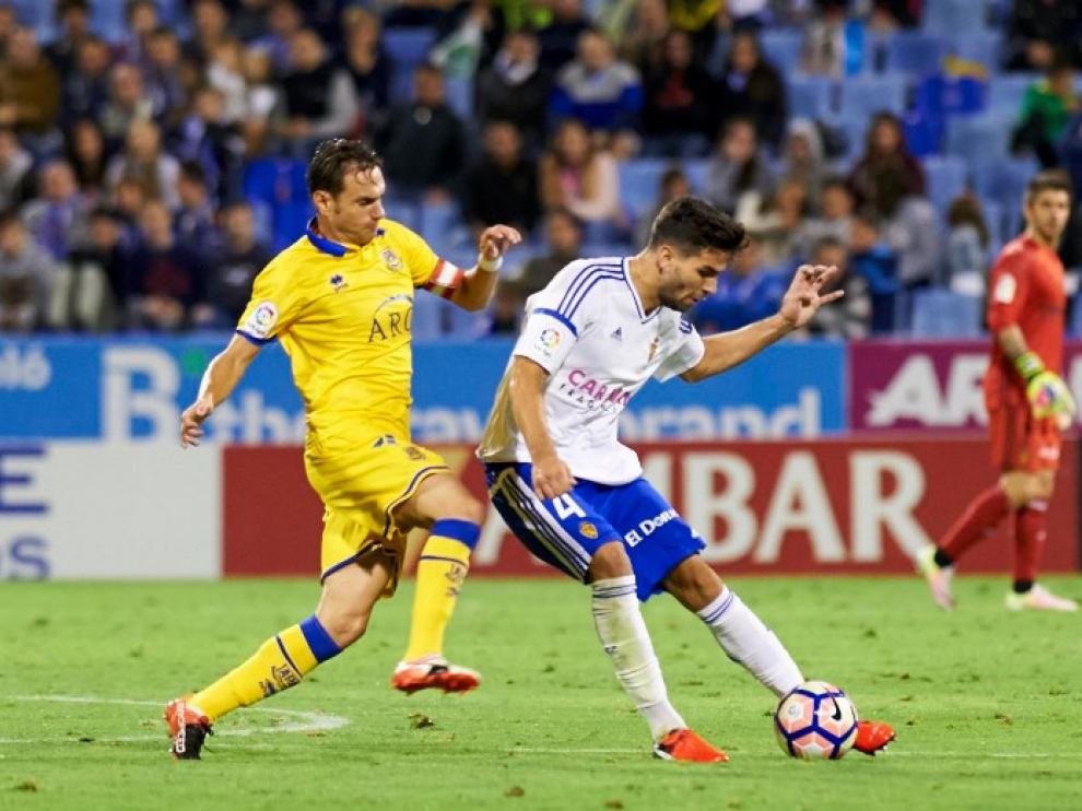 Leandro Cabrera durante un partido