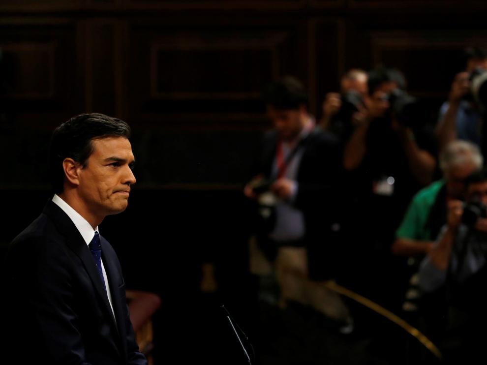 El hasta hoy líder del partido socialista, Pedro Sánchez.