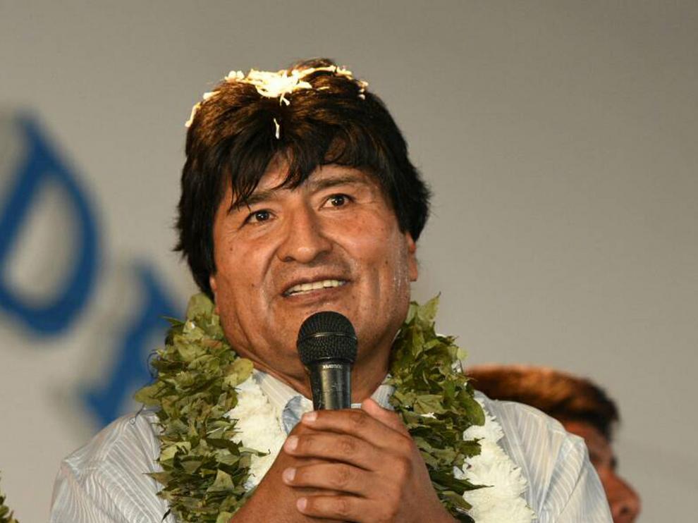 Evo Morales.