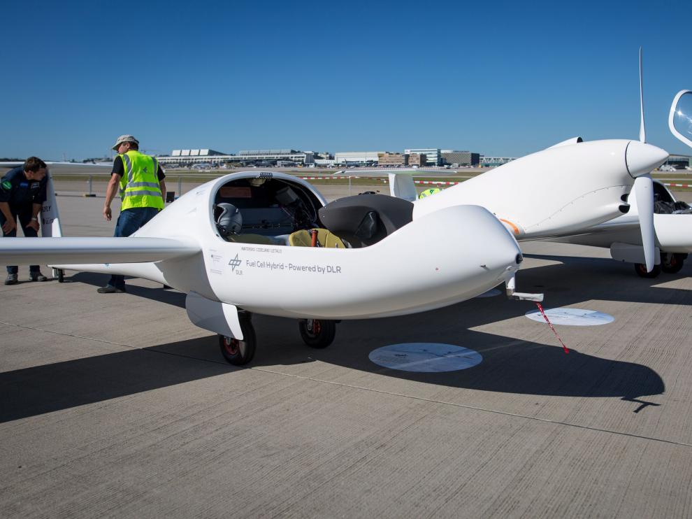 El HY4, primer vuelo de un avión de cuatro pasajeros con pila de hidrógeno