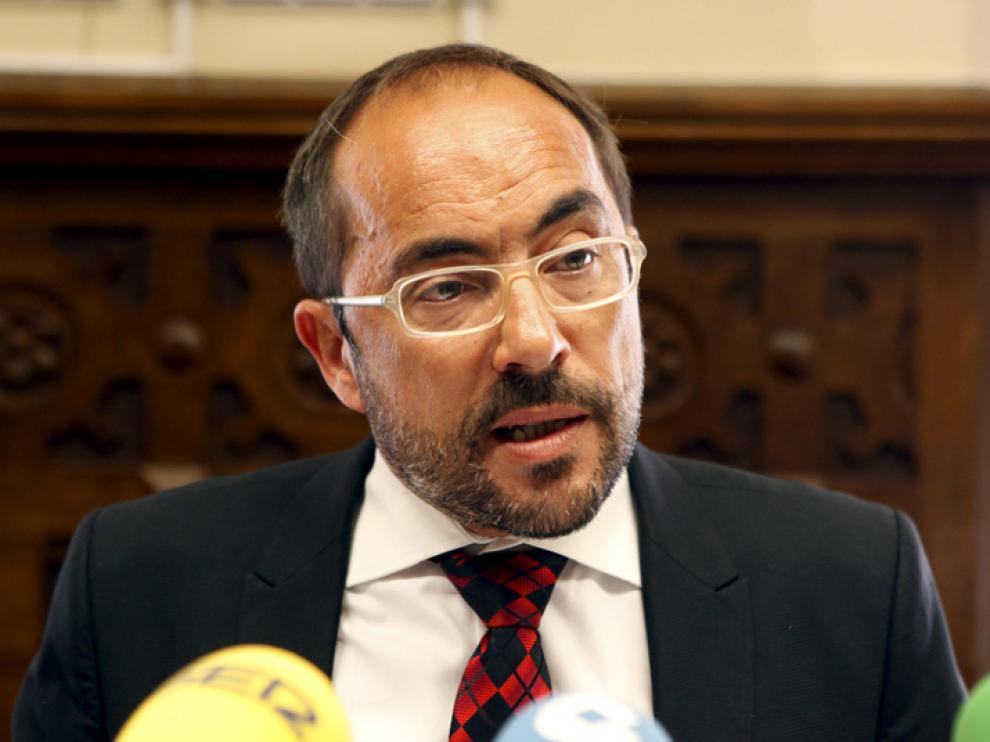El presidente de la Diputación de Soria, Luis Rey