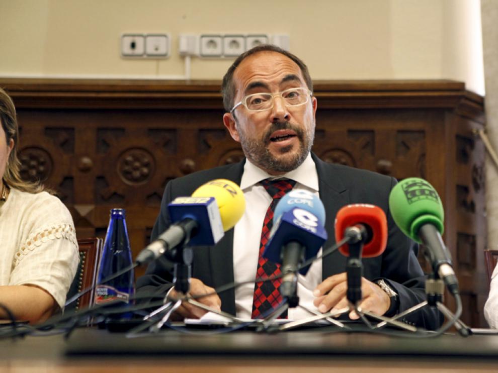 El presidente de la Diputación de Soria, Luis Rey