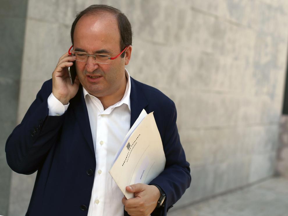 El secretario general del PSC, Miquel Iceta.