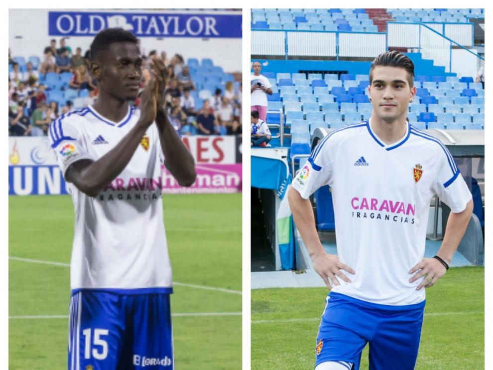 Imágenes de los posibles sustitutos Macky Bagnack y Razvan Popa.