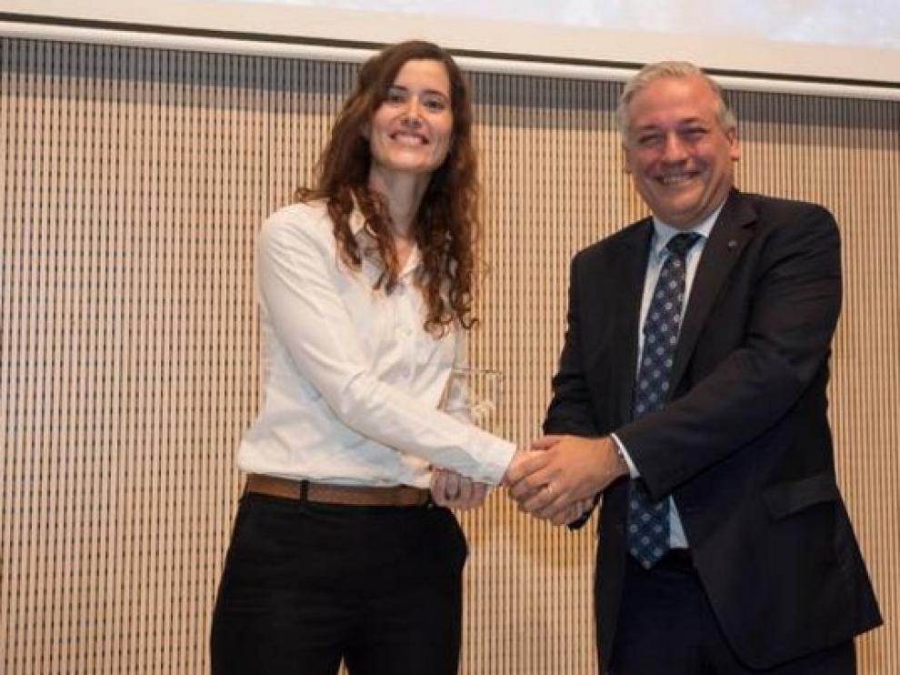 Belén Masiá recibió en 2015 el premio Joven Talento Investigador.