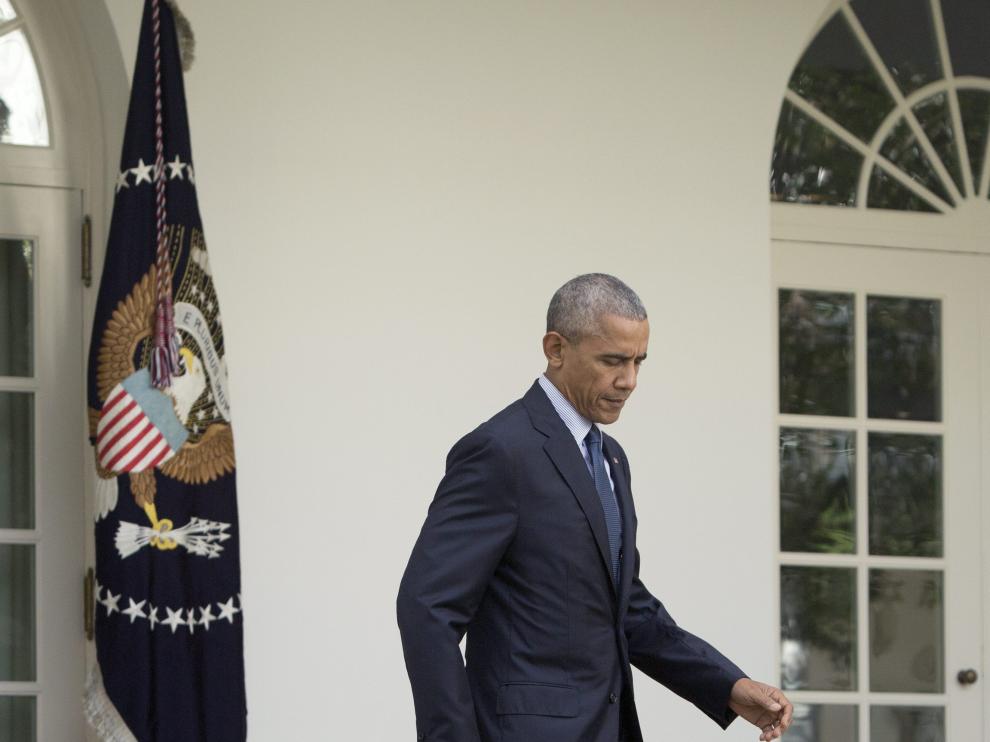 El presidente de EEUU, Barack Obama.