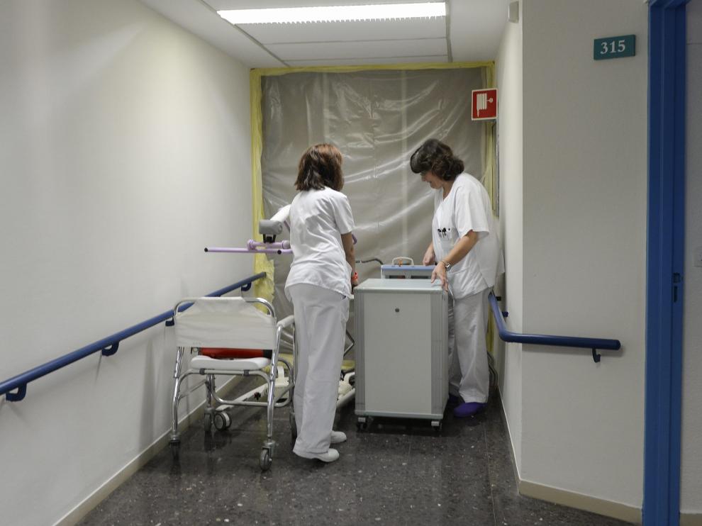 Obras en el Hospital