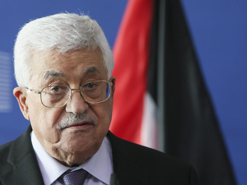 El líder palestino, Mahmud Abás.