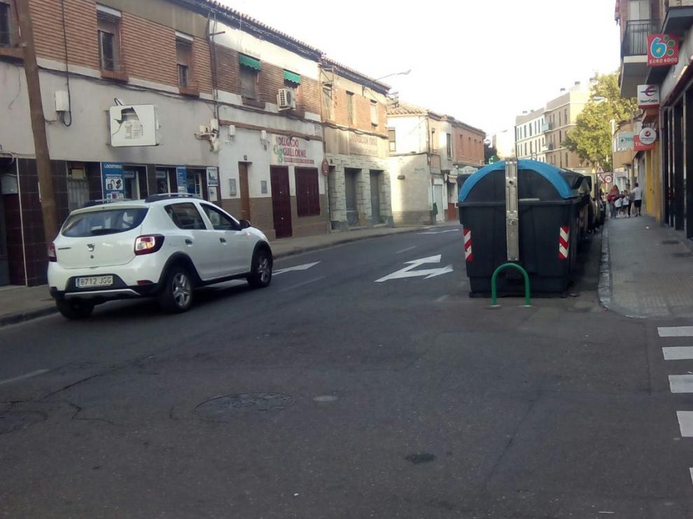 Uno de los tramos de la calle Antonio Leyva en el barrio Oliver