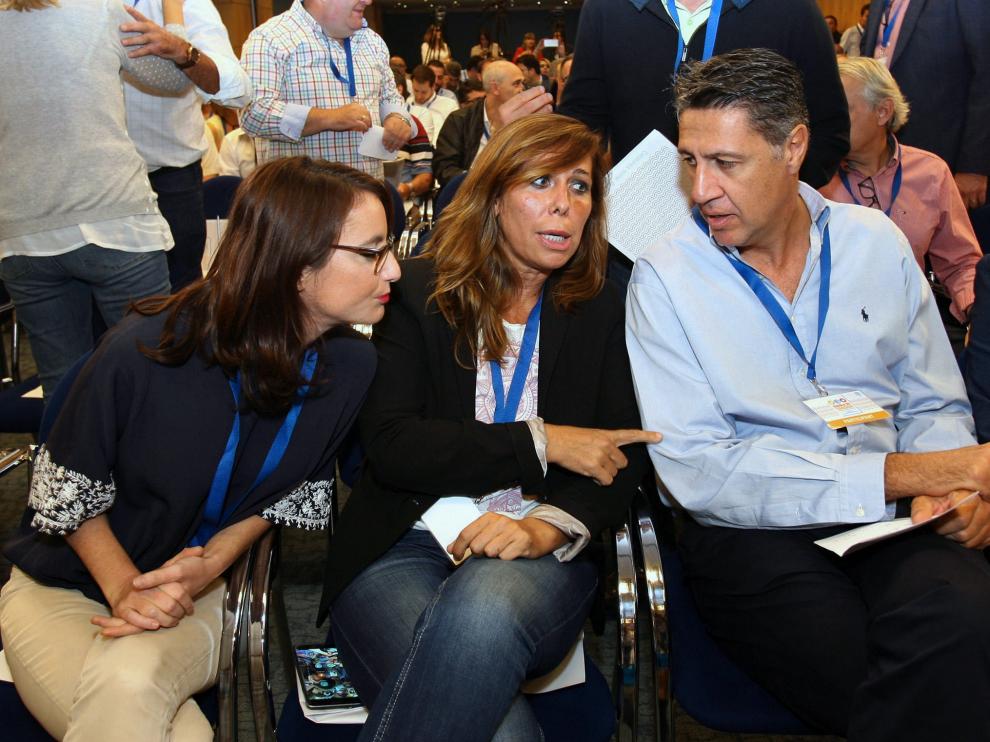 Sánchez Camacho en la escuela de otoño del PP catalán.