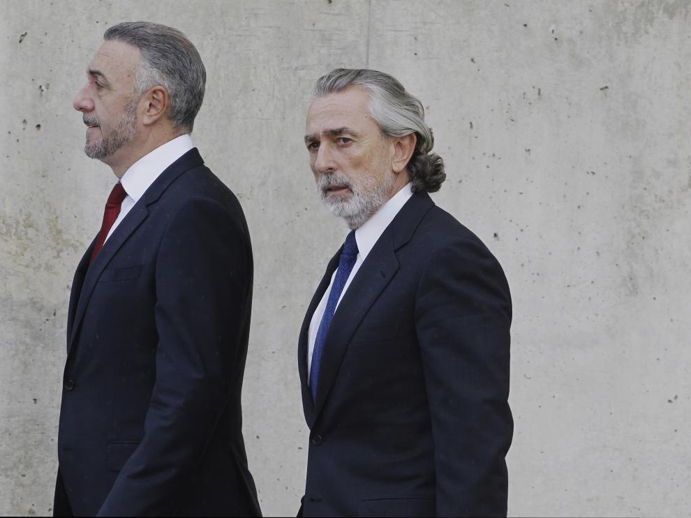 Francisco Correa a su llegada al juzgado.