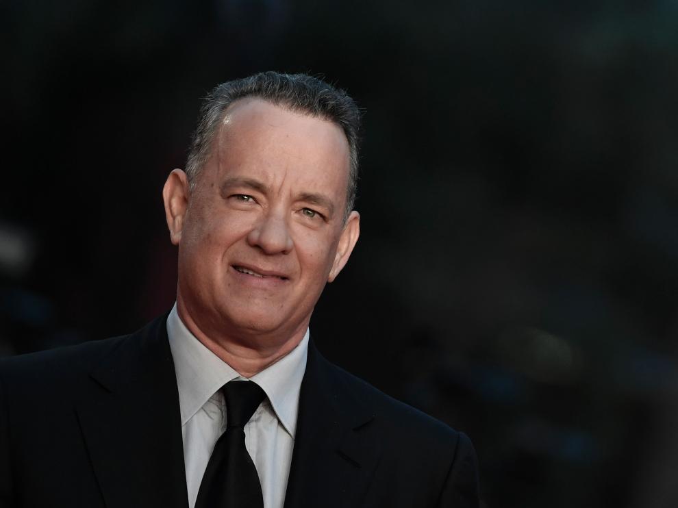 Tom Hanks en el Festival de Cine de Roma.