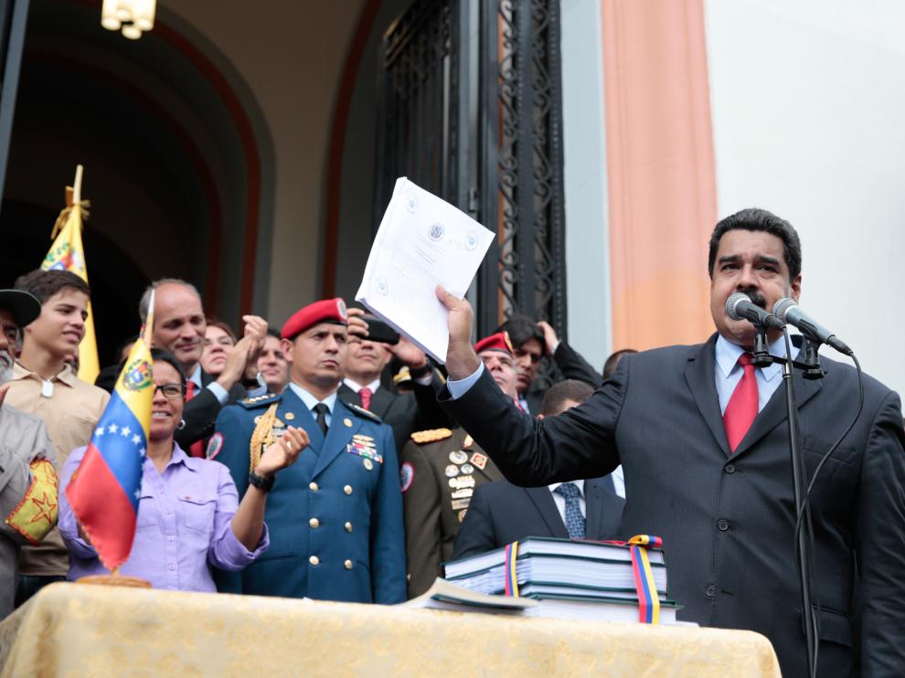 El presidente de Venezuela, Nicolás Maduro