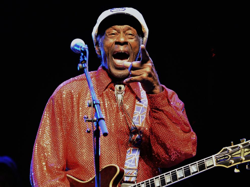 Chuck Berry en una imagen de archivo