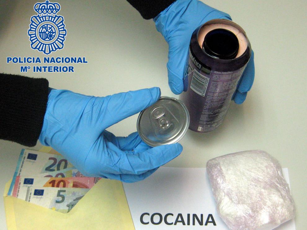 Dos detenidos con 254 gramos de cocaína en Zaragoza