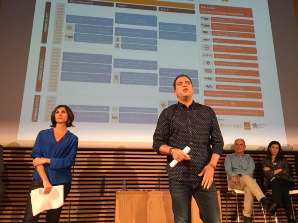 Presentación del Festival Movistar+de Series.