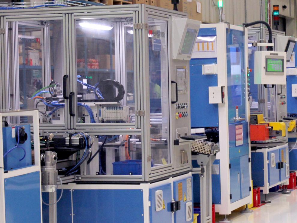 Línea de producción de una emprea