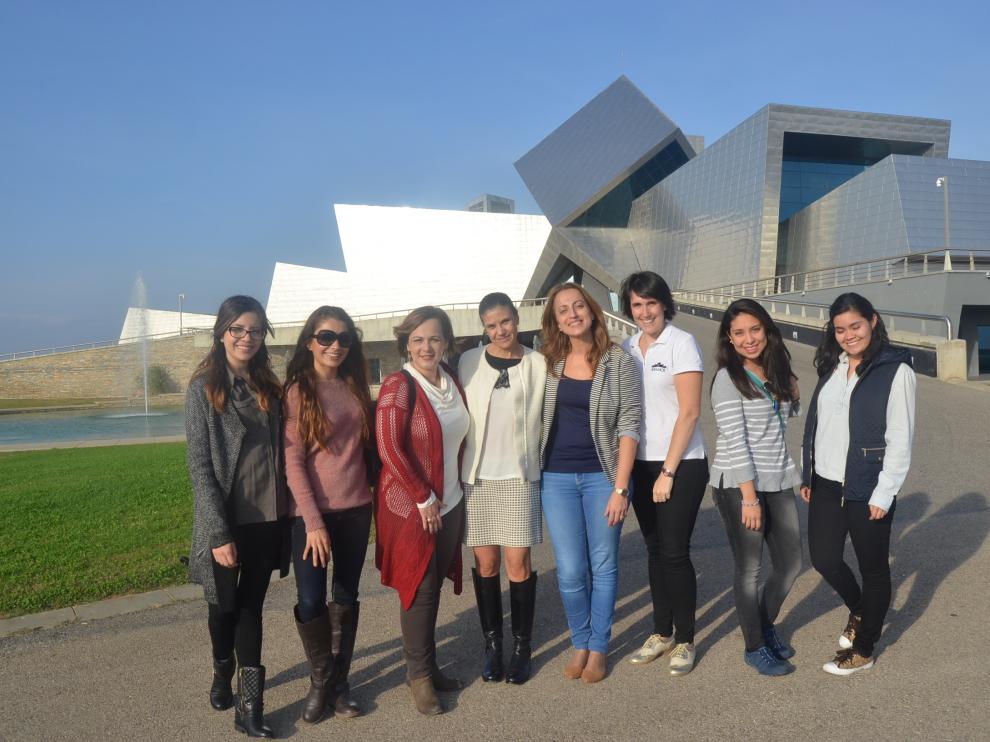 Las invitadas mexicanas han visitado bodegas de la D.O. Somontano