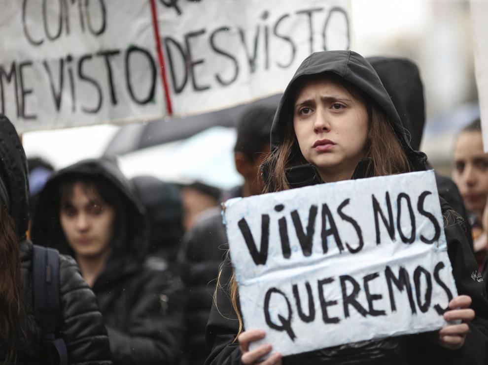 ARGENTINA MARCHA CONTRA LA VIOLENCIA MACHISTA
