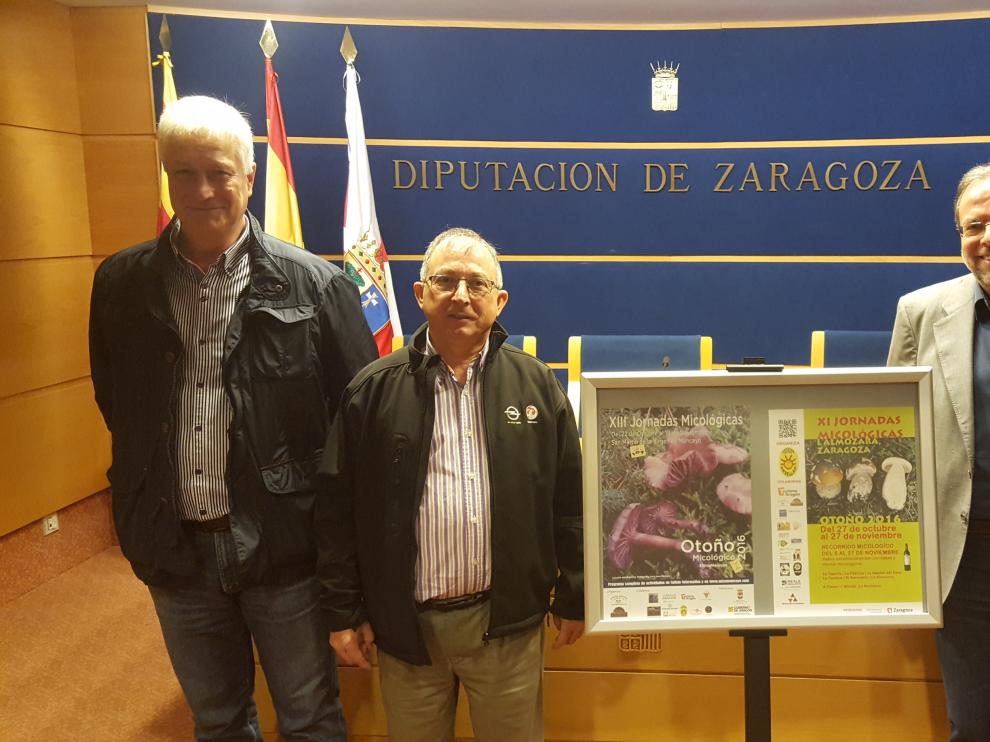 Presentación de las jornadas en la Diputación Provincial de Zaragoza.